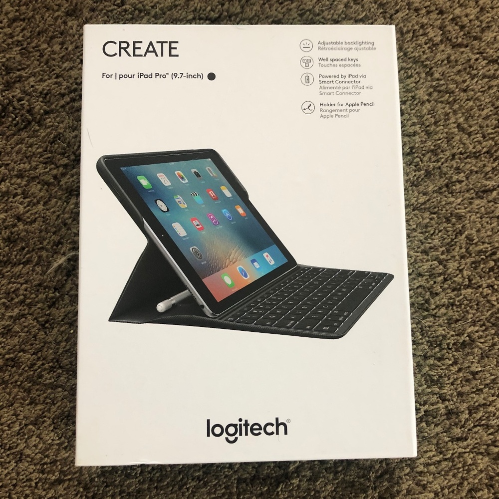 EMPTY-Logitech keyboard- BOX ONLY